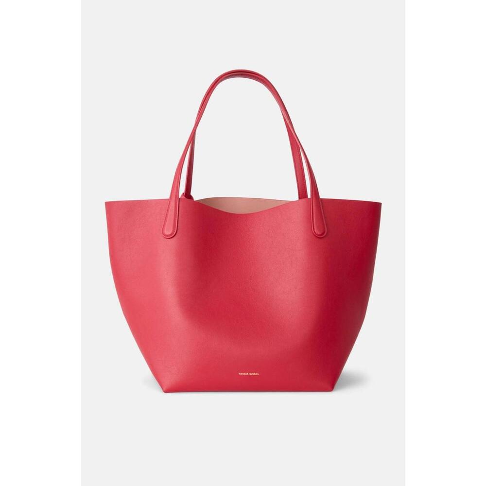 Mansur Gavriel Red Everyday Soft Tote – As Is (Stains)